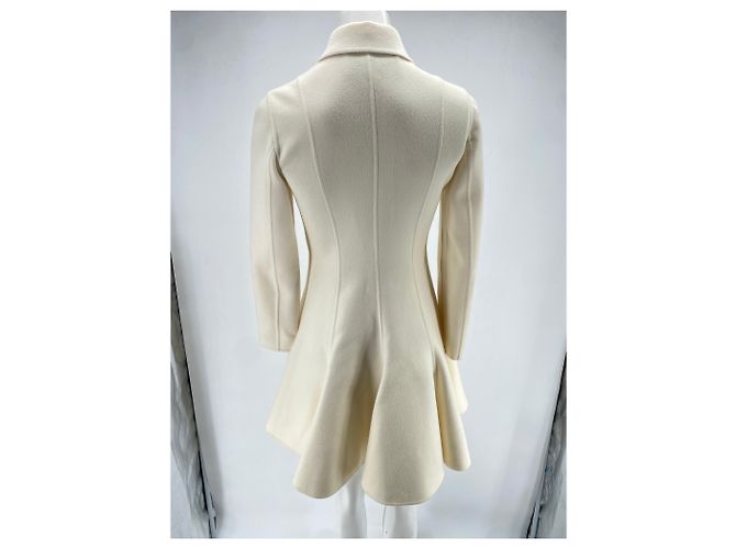 Valentino Garavani Abrigo de lana virgen Beige - vista 2