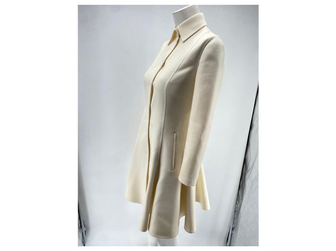 Valentino Garavani Abrigo de lana virgen Beige - vista 4