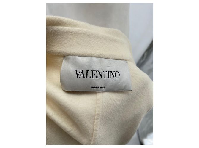 Valentino Garavani Abrigo de lana virgen Beige - vista 6