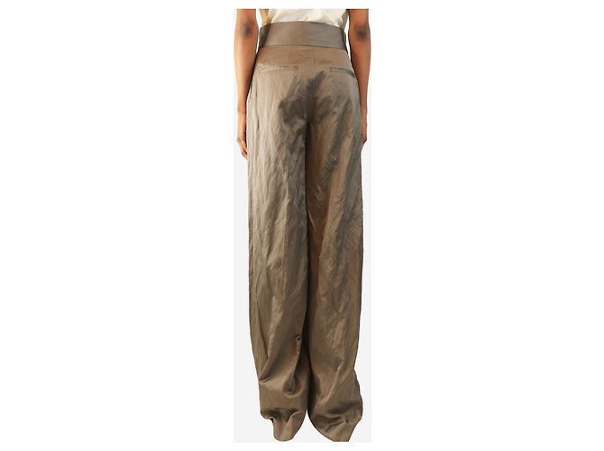 Altuzarra Grey wide-leg trousers - size UK 8 - view 3