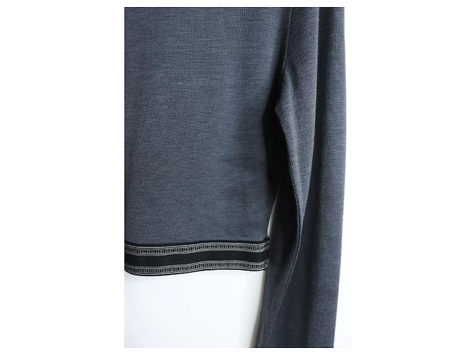 Loewe Graues Cropped-Poloshirt - Größe XS - Ansicht 5