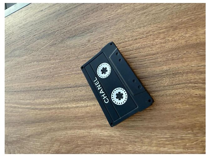 Chanel Cassette Gürtelschnalle Schwarz - Ansicht 3