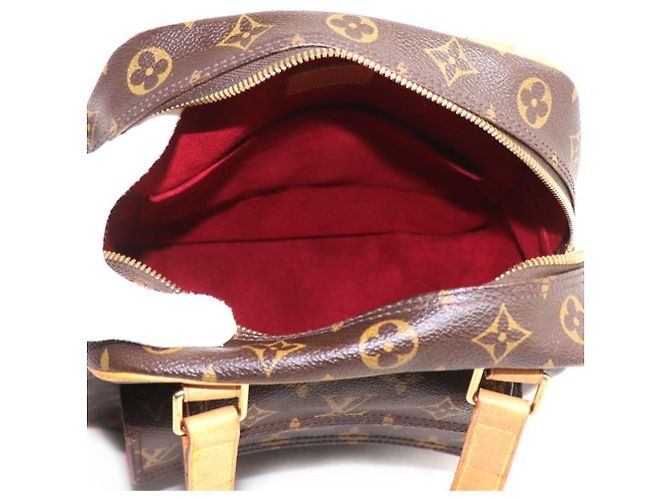 Borsa Louis Vuitton Excentrie Cité Marrone - vista 4