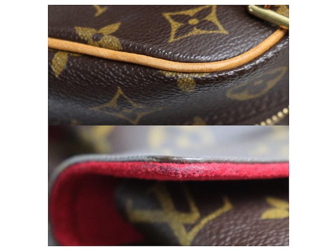 Borsa Louis Vuitton Excentrie Cité Marrone - vista 8