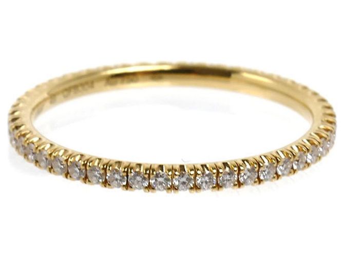 Anello Etincelle de Full Eternity in oro giallo 18K Cartier - vista 3