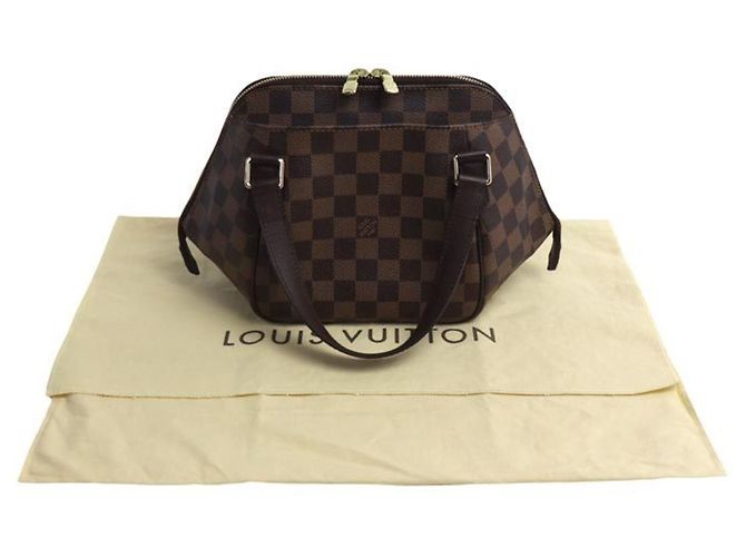 Bolsa Louis Vuitton Belem PM Dourado - vista 7