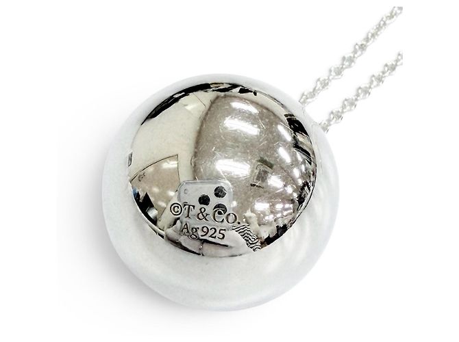 Tiffany & Co Collana con pendente Tiffany HardWear Ball Argento - vista 6