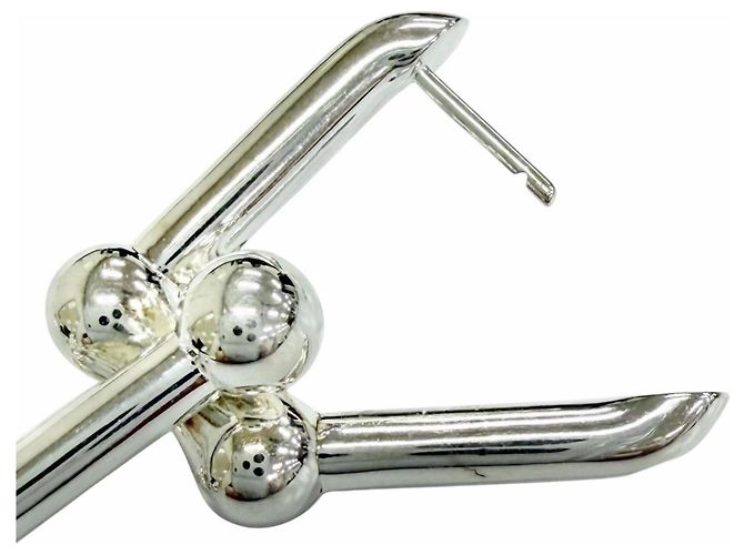 Tiffany & Co Orecchini a lobo Tiffany HardWear Graduated Link Argento - vista 4