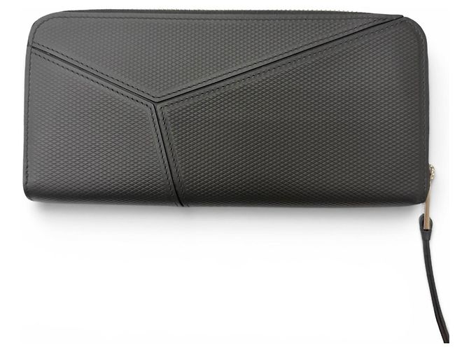 Portafoglio Loewe Puzzle Edge con zip - vista 3