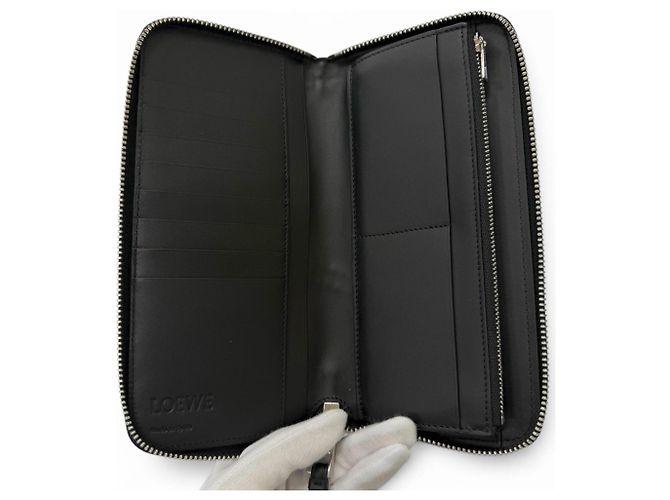 Portafoglio Loewe Puzzle Edge con zip - vista 6