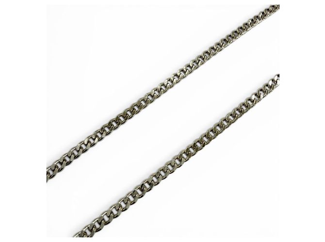Collana con pendente motivo profumo con strass Coco Mark CHANEL A22C Rosa D'oro - vista 7
