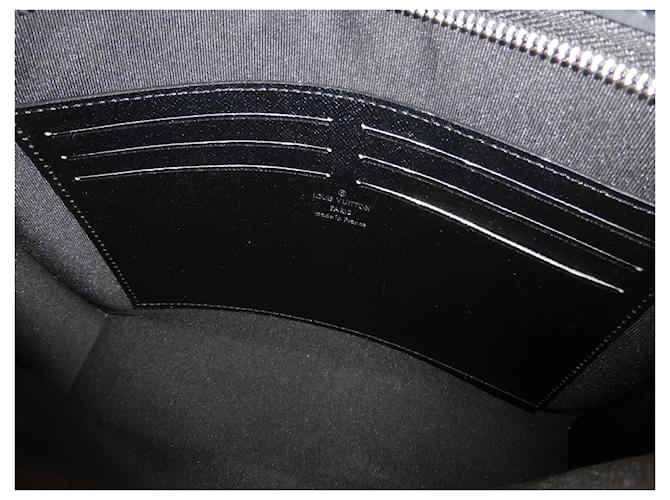 Pochette Louis Vuitton Monogram Eclipse Anthrazitgrau - Ansicht 14