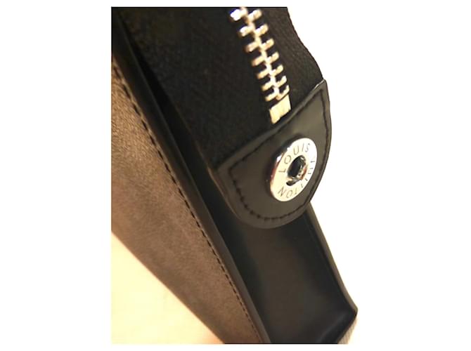 Pochette Louis Vuitton Monogram Eclipse Anthrazitgrau - Ansicht 5