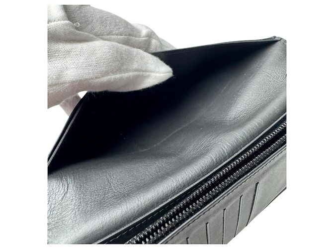Louis Vuitton Monogram Shadow Portefeuille Brazza Nero - vista 10