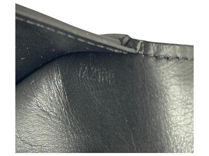 Louis Vuitton Monogram Shadow Portefeuille Brazza Nero - vista 12