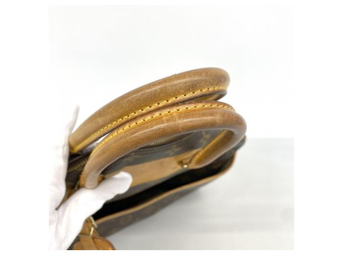 Borsa Louis Vuitton Monogram Deauville Marrone - vista 10