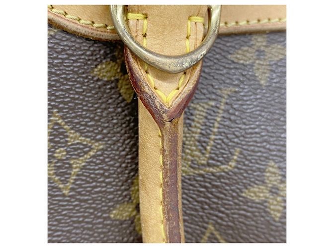 Borsa Louis Vuitton Monogram Deauville Marrone - vista 11