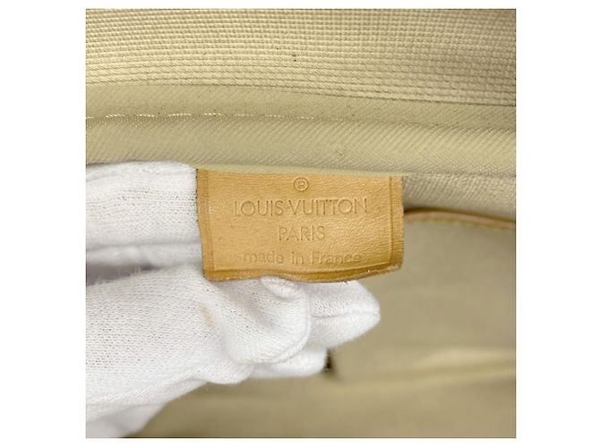 Borsa Louis Vuitton Monogram Deauville Marrone - vista 5