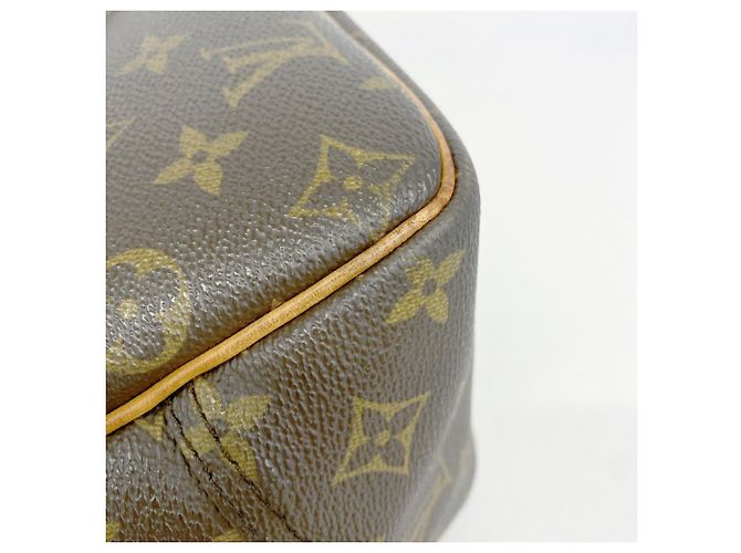 Borsa Louis Vuitton Monogram Deauville Marrone - vista 7