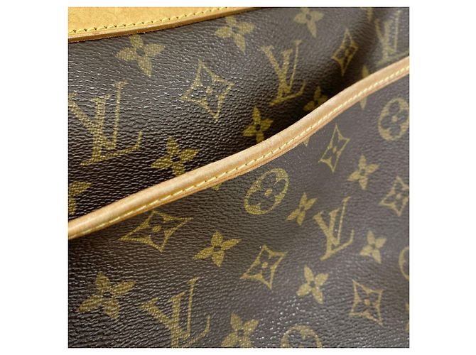 Borsa Louis Vuitton Monogram Deauville Marrone - vista 8
