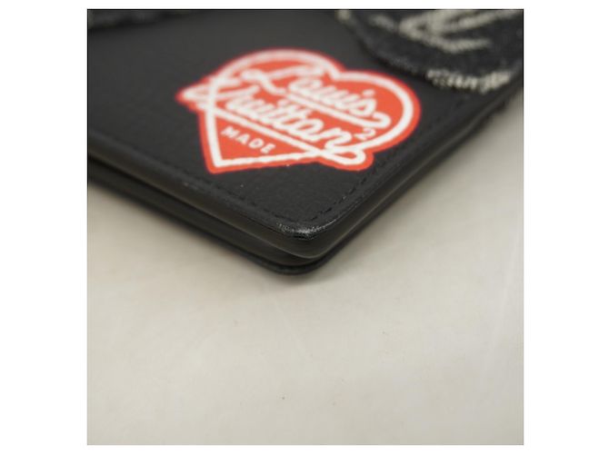 Portafoglio Slender Louis Vuitton Monogram Denim Nero - vista 5