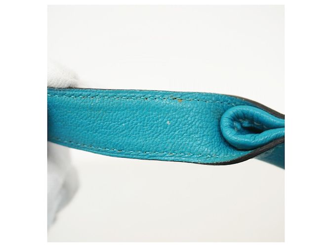 Hermès Borsa a tracolla Hermes Trim 31 in Turquoise Turchese - vista 6