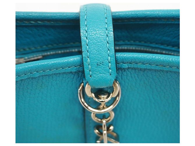 Hermès Borsa a tracolla Hermes Trim 31 in Turquoise Turchese - vista 7