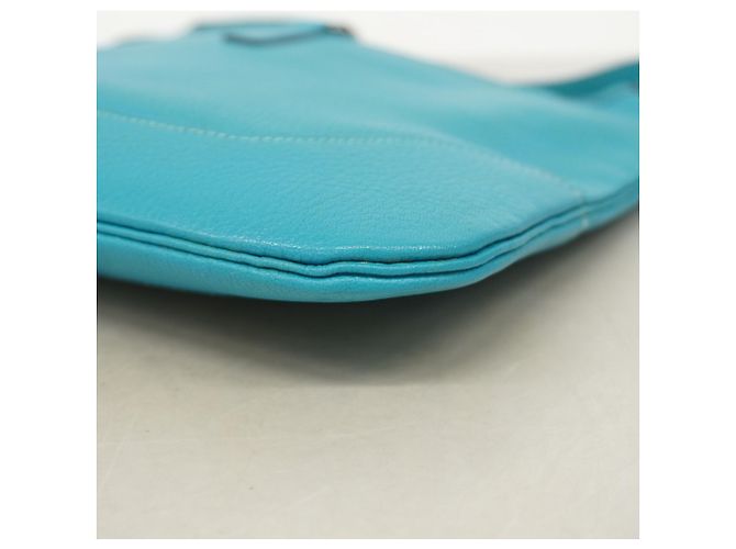 Hermès Borsa a tracolla Hermes Trim 31 in Turquoise Turchese - vista 8