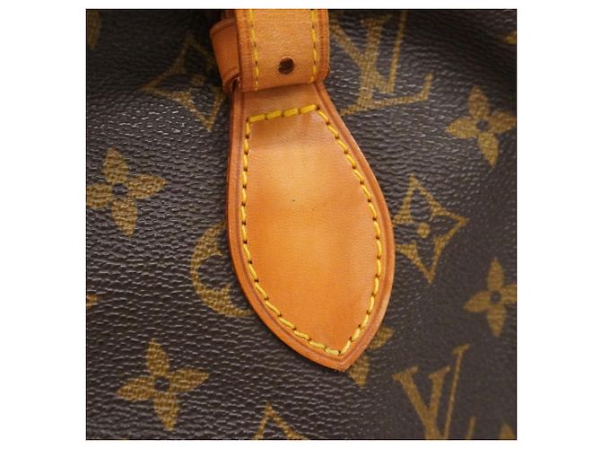 Borsa Tote Louis Vuitton Monogram Bucket PM Marrone - vista 11