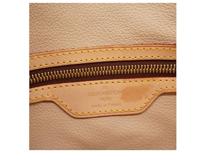 Borsa Tote Louis Vuitton Monogram Bucket PM Marrone - vista 5