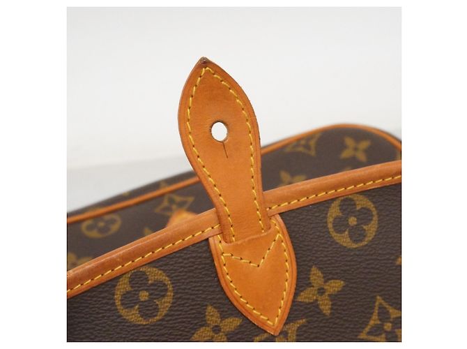 Borsa a Spalla Louis Vuitton Monogram Gibeciere PM Marrone - vista 12