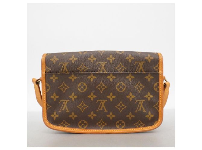 Borsa a Spalla Louis Vuitton Monogram Gibeciere PM Marrone - vista 15