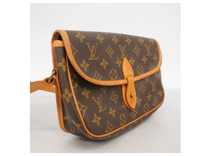 Borsa a Spalla Louis Vuitton Monogram Gibeciere PM Marrone - vista 2