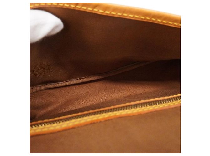 Borsa a Spalla Louis Vuitton Monogram Gibeciere PM Marrone - vista 4
