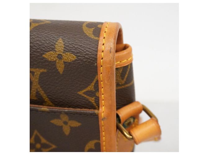 Borsa a Spalla Louis Vuitton Monogram Gibeciere PM Marrone - vista 8