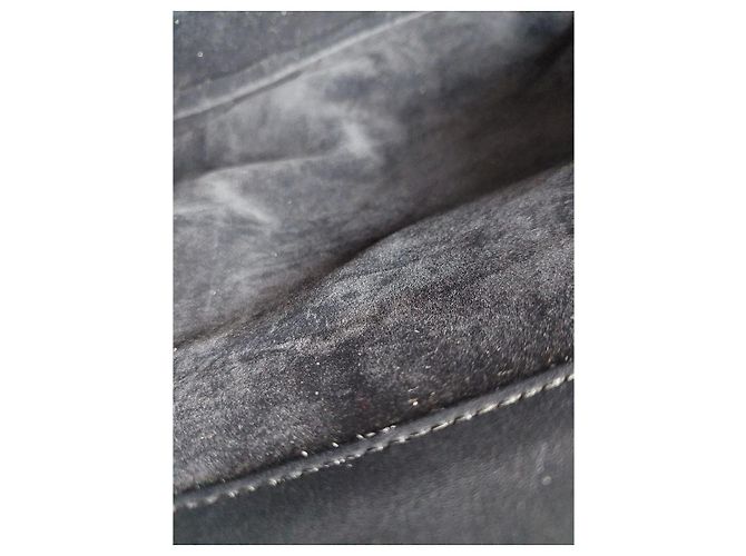 Autre Marque Bolsa JRA Design em couro relevo python, Preto - vista 6