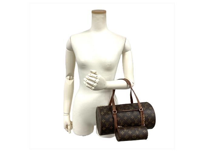 Borsa Louis Vuitton Papillon 30 Marrone - vista 10