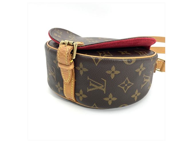 Borsa a tracolla Louis Vuitton Tambourin Marrone - vista 3