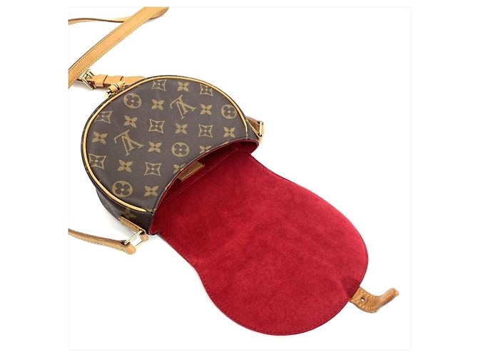 Borsa a tracolla Louis Vuitton Tambourin Marrone - vista 6