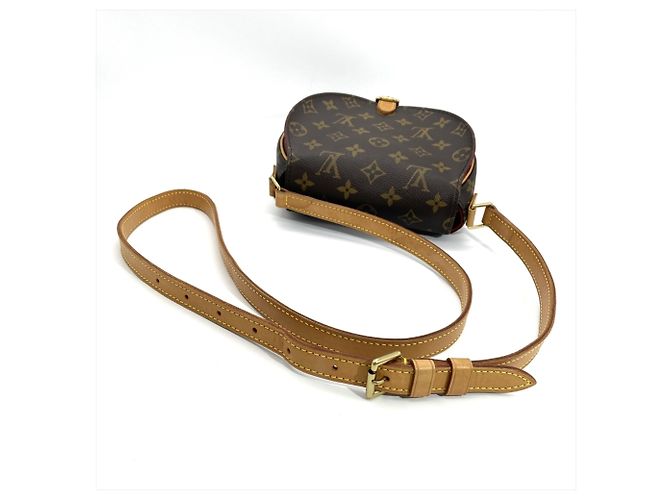 Borsa a tracolla Louis Vuitton Tambourin Marrone - vista 7