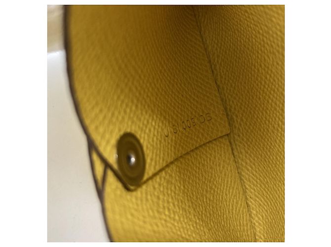 Monedero Bastia de Hermès en Jaune Naples Amarillo - vista 5