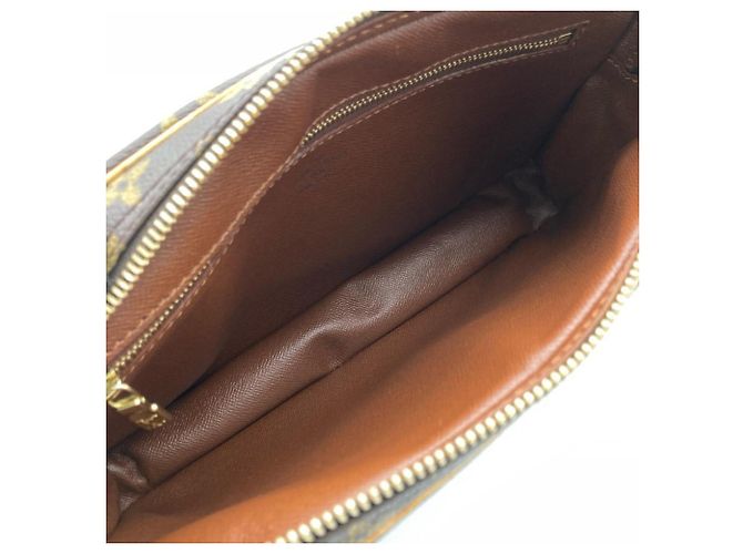 Borsa Dragonne Louis Vuitton Marly Marrone - vista 6