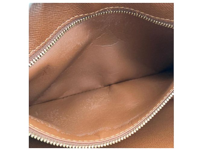 Borsa Dragonne Louis Vuitton Marly Marrone - vista 7