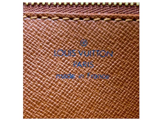 Borsa Dragonne Louis Vuitton Marly Marrone - vista 8