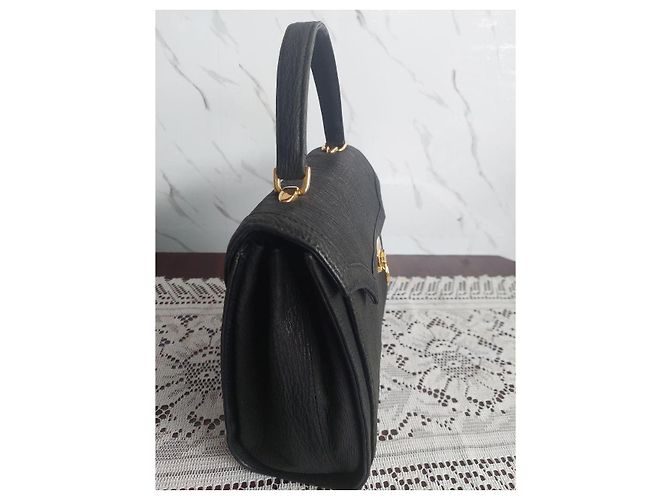 Autre Marque Borsa Boroso in pelle Nero - vista 3