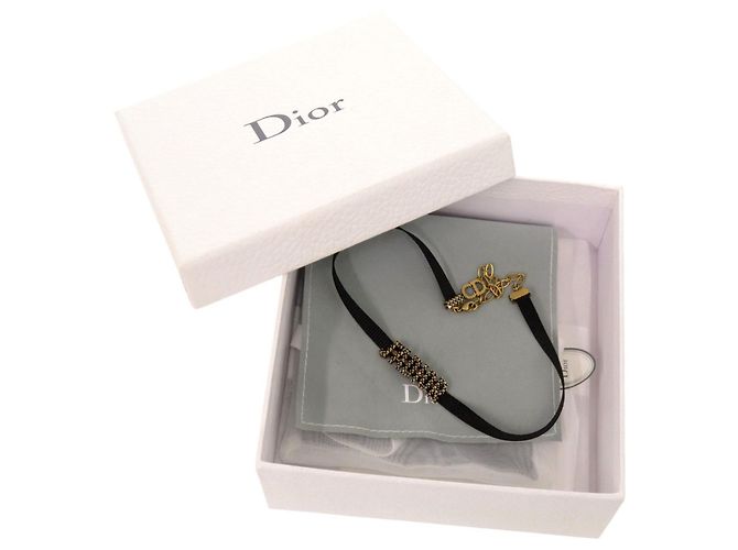 Choker Christian Dior J'ADIOR Velour Stone Black Nero - vista 2