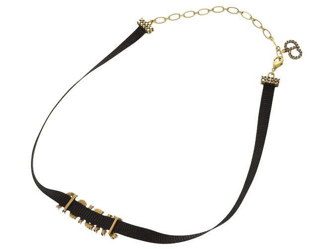 Choker Christian Dior J'ADIOR Velour Stone Black Nero - vista 3