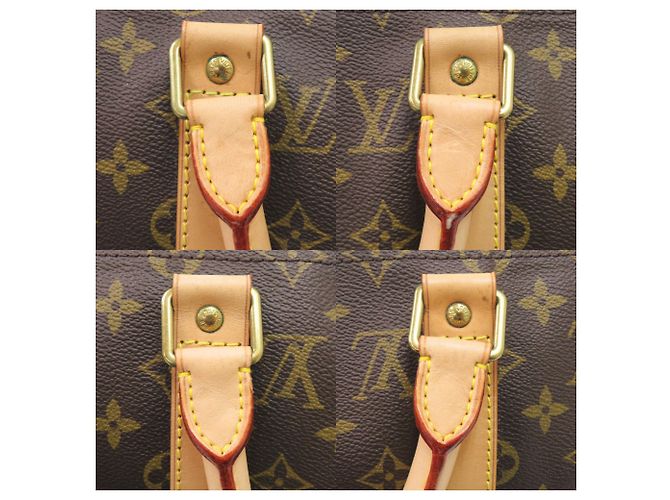 Louis Vuitton Keepall 50 Monogram Borsa Boston Marrone - vista 7
