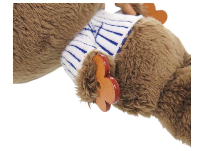 Chaveiro Urso de Pele Sintética Louis Vuitton Marrom - vista 6