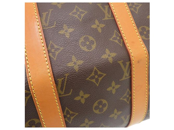 Borsa Boston Louis Vuitton Keepall 45 Monogram Marrone - vista 8